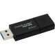 Memoria USB 3.0, Kingston, DT100G3/64GB, 64 GB, Negro, Datatraveler