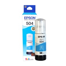 EPSON - Cartucho de Tinta, Epson, T504220-AL, T504, Cian, 6000 Páginas
