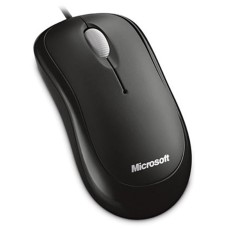 Mouse Óptico, Microsoft, P58-00061, USB, Negro