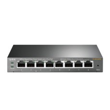 Switch, TP-Link, TL-SG108, 8 puertos 10/100/1000 Mbps