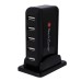 TechZone - Concentrador USB, TechZone, 7501950051829, Cargador, 7 Puertos USB