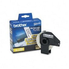 BROTHER - Etiquetas, Brother, DK1204, 17 mm x 54 mm, 400 Etiquetas, Precortada