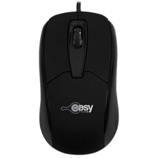 Perfect Choice - Mouse Óptico, Easy Line, EL-994121, USB, 1200 DPI, Negro