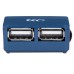 MANHATTAN - Concentrador USB 2.0, Manhattan, 160605, HUB, 4 puertos, Micro