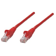 Cable de Red, Intellinet, 318952, CAT 5E, UTP, 0.9 m, Rojo