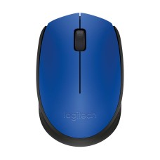 LOGITECH - Mouse, Logitech, 910-004800, M170, Inalámbrico, USB, Azul