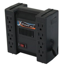 COMPLET - Regulador de Voltaje, Complet, ERV-9-001, 1300 VA, 650 W, 8 Contactos