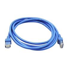 GHIA - Cable de Red, Ghia, GCB-011, UTP, CAT 5E, 2 m, Azul