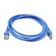 Cable de Red, Ghia, GCB-011, UTP, CAT 5E, 2 m, Azul