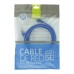GHIA - Cable de Red, Ghia, GCB-011, UTP, CAT 5E, 2 m, Azul