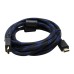 GHIA - Cable HDMI, Ghia, GCB-024, 3 m, Cobre, Bolsa, Negro, Azul