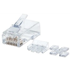INTELLINET - Plug RJ-45, Intellinet, 790673, Cat 6a, UTP, 80 piezas