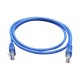 Cable de Red, Ghia, GCB-009, UTP, CAT 5E, 1 m, Azul