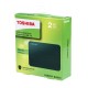 Disco Duro Externo, Toshiba, HDTB420XK3AA, 2TB, USB 3.0, 2.5 pulgadas, Negro