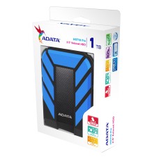 ADATA - Disco Duro Externo, Adata, AHD710P-1TU31-CBL, 1TB, USB 3.0, 2.5pulgadas, Negro-Azul