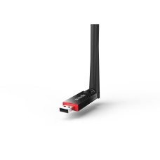 Adaptador de Red, Tenda, U6, USB 2.0, Negro, Alta Ganancia