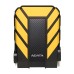 ADATA - Disco Duro Externo, Adata, AHD710P-1TU31-CYL, 1TB, USB 3.1, 2.5pulgadas, Negro-Amarillo