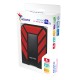 Disco Duro Externo, Adata, AHD710P-2TU31-CRD, 2TB, USB 3.1, 2.5pulgadas, Negro-Rojo Disco Duro Externo, Adata, AHD710P-2TU31-CRD, 2TB, USB 3.1, 2.5pulgadas, Negro-Rojo