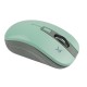 Mouse, Perfect Choice, PC-044819, 800 a 1600 DPI, Inalambrico, USB, Turquesa