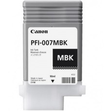 Tanque de Tinta, Canon, 2142C001AA, PFI-007MBK, Negro Mate,  90 ml