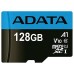 ADATA - Memoria SD, ADATA, AUSDX128GUICL10A1-RA1, MicroSDXC UHS-1 U1, 128 GB, Clase 10, Inlcuye Adaptador