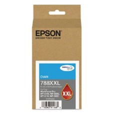 EPSON - Cartucho de Tinta, Epson, T788XXL220-AL, Cian, Alta Capacidad