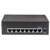 INTELLINET - Switch Administrable, Intellinet, 561204, 8 Puertos, Escritorio, PoE, 60 W, Gigabit