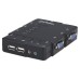 INTELLINET - Switch KVM, Intellinet, 151269, 4 Puertos, Con Cables, Compacto