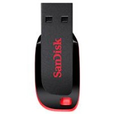 SANDISK - Memoria USB 2.0, SanDisk, SDCZ50-128G-B35, 128 GB, Negro/Rojo