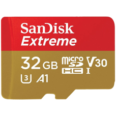 SANDISK - Memoria Micro SD, Sandisk, SDSQXAF-032G-GN6MA, 32 GB, Clase 10, A1, V30, Con Adaptador