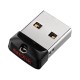 Memoria USB 2.0, Sandisk, SDCZ33-032G-G35, 32 GB, Cruzer Fit Z33, Negro, Mini