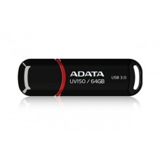 Memoria USB 3.1, Adata, AUV150-64G-RBK, 64 GB, Negro