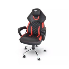 NACEB - Silla Gamer, Naceb, NA-0913, Negro/Rojo