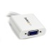 STARTECH - Adaptador de Video, StarTech, MDP2VGAW, Mini DP a VGA, Blanco