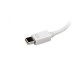 STARTECH - Adaptador de Video, Startech, MDP2VGDVHDW, Mini Displayport, VGA, DVI, HDMI, 1080p, 1920x1200, Blanco