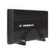 Gabinete Disco Duro, X-media, XM-EN3400-BK, SATA a USB 2.0, 3.5 pulgadas, Negro