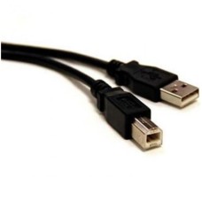 Cable USB 2.0, Brobotix, 102315, USB A, USB B, 4.5 m, Negro