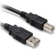 Cable USB 2.0, Brobotix, USB A a USB B, 1.8 m, Negro