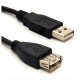 Cable Extensión USB 2.0, Brobotix, 102334, 1.8 m, Negro