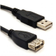 Cable USB 2.0, Brobotix, 102345, Extensión, 4.5 m, Negro
