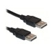 BROBOTIX - Cable de Datos, Brobotix, 206887, USB 2.0, USB A a USB A, 1.8 m, Negro