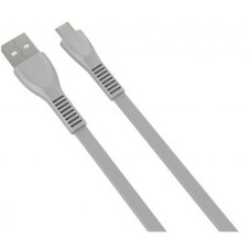 NACEB - Cable USB 2.0, Naceb, NA-0103G, Micro USB a USB A, 1 m, Gris
