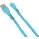 Cable de USB 2.0, Naceb, NA-0102Z, Lightning, 1m, Azul