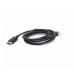 NACEB - Cable de Vídeo, NACEB, NA-0106, HDMI a DisplayPort (M-M), 1.8m, Negro