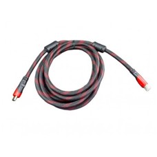 NACEB - Cable HDMI, Naceb, NA-051, 3 m, Negro, Rojo