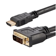 STARTECH - Cable de Video, StarTech, HDMIDVIMM6,  HDMI a DVI-D, Negro