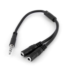 STARTECH - Cable Adaptador de Audio, StarTech, MUYHSMFF, 3.5 mm Audifono + Microfono a 3.5mm 4 pin