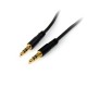 Cable de Audio, StarTech, MU15MMS, Auxiliar, 3.5 mm, 4.6 m, Negro