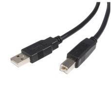 StarTech - Cable USB 2.0, StarTech, USB2HAB6, USB A a USB B, Impresora, 1.8 ,, Negro