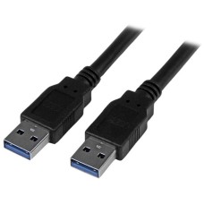 STARTECH - Cable USB 3.0, StarTech, USB3SAA3MBK, USB A, 3 m, Negro